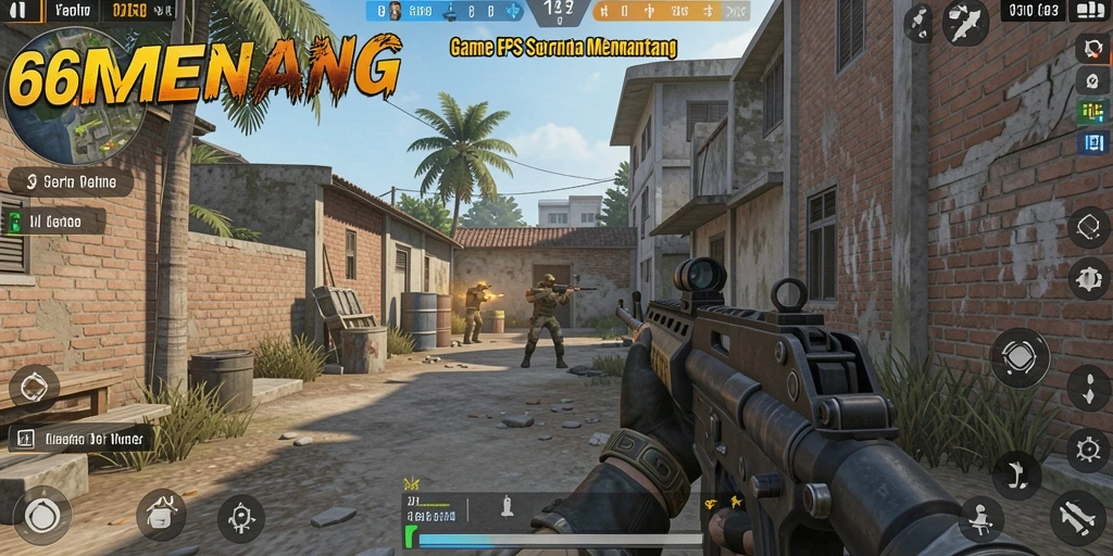 Tampilan menarik dari gameplay seru 66MENANG.