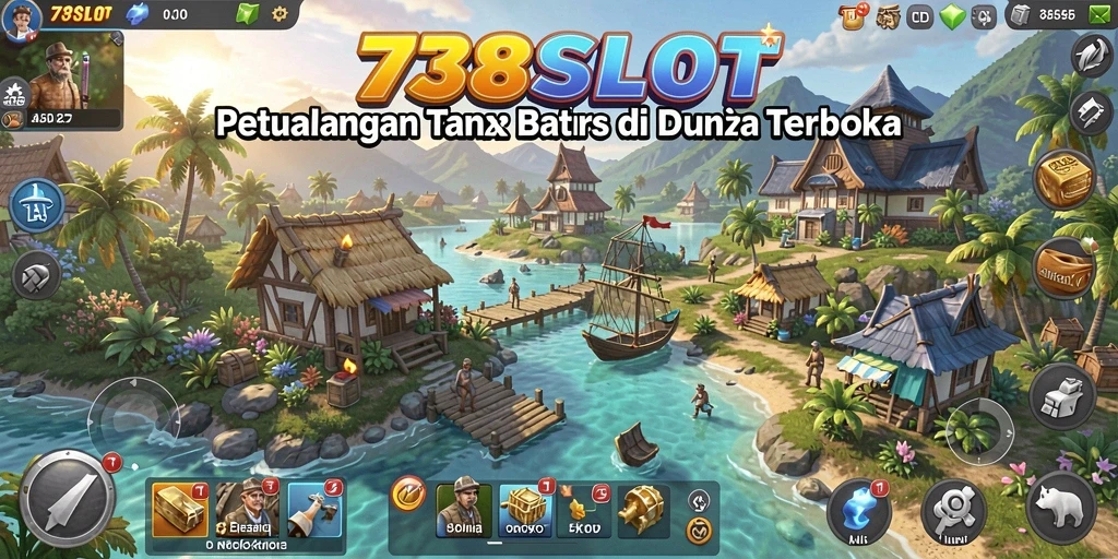 Tampilan gameplay 738SLOT yang menawan di dunia terbuka.