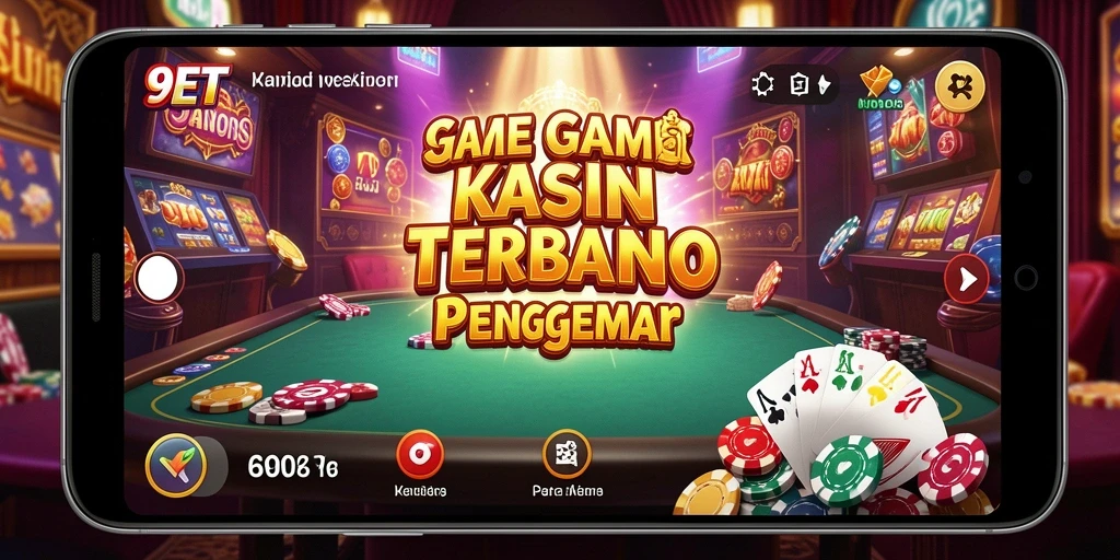 Tampilan menarik dari gameplay Kasino 9ET yang menyenangkan.