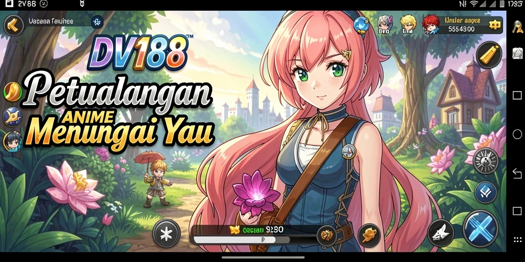 Tangkapan layar dari gameplay DV188 yang menampilkan aksi seru.