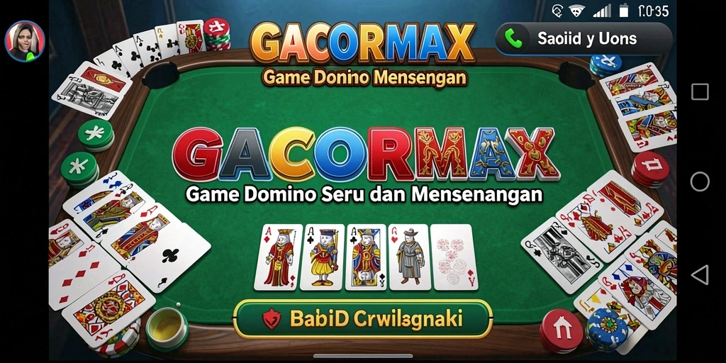 Tampilan gameplay GACORMAX yang sangat menarik dan interaktif.