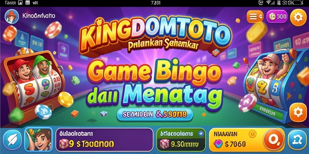 Tampilan gameplay seru di KINGDOMTOTO dengan interaksi antar pemain.