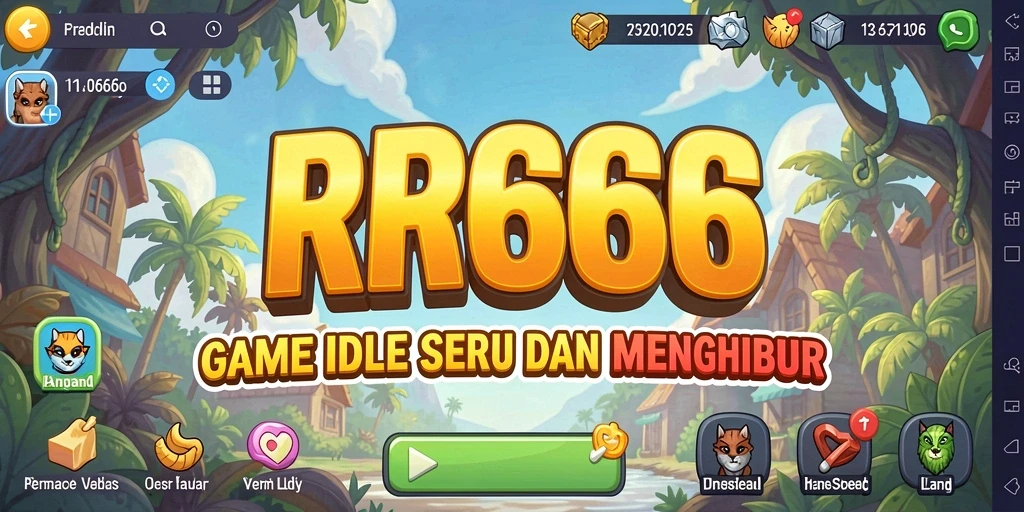 Tampilan screenshot utama dari gameplay <strong>RR666</strong> yang memukau dan seru.