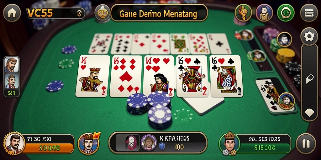 Tampilan gameplay VC55 yang seru dan kompetitif.
