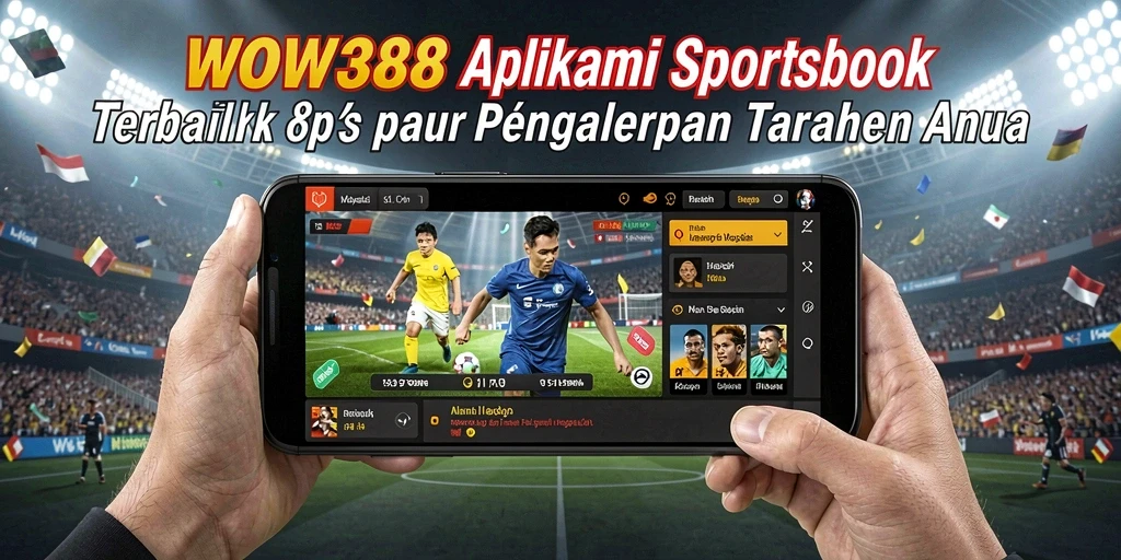 Tampilan utama WOW388 dengan pilihan taruhan olahraga yang beragam.
