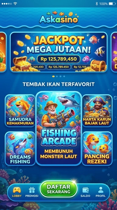 Fitur pencarian yang memudahkan pengguna di aplikasi askasino.